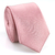Gravata Slim Rosê Textura Listrada - comprar online