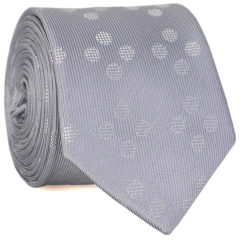 Gravata Slim Cinza Textura Desenhada - comprar online