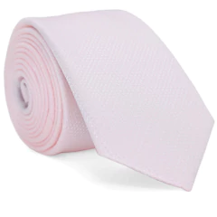 Gravata Slim Rosa Bebê Textura Desenhada - comprar online