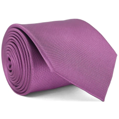 Gravata Tradicional Roxo Púrpura Textura Pontilhada - comprar online