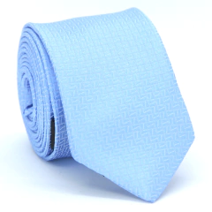 Gravata Slim Azul Serenity Textura Desenhada - comprar online