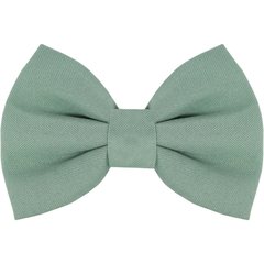 Gravata Borboleta Verde Sage Textura Pontilhada - comprar online