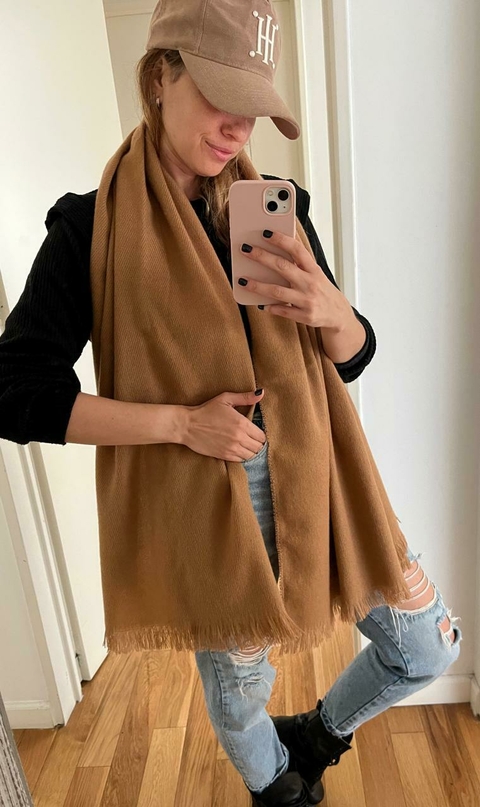 BUFANDA CAMEL INTENSO