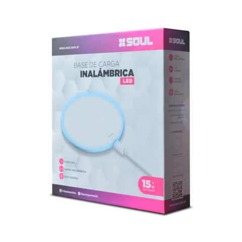 Base de Carga Inalámbrica LED BCI-S50 - comprar online