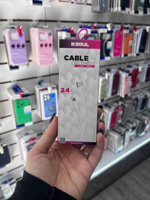 CABLE DE DATOS SOUL CLASSIC TIPO C 2.4A 1 Metro