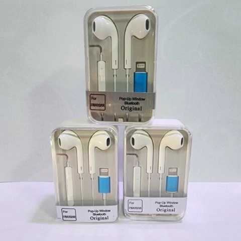 AURICULAR PARA IPHONE FICHA LIGHTNING - comprar online