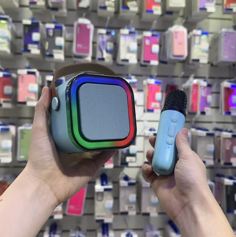 Parlante Karaoke Inalámbrico K12 Con Micrófono - comprar online