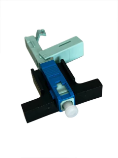 CONECTOR OPTICO SC UPC 3 POSICOES - 2FLEX - KIT 50UN - comprar online