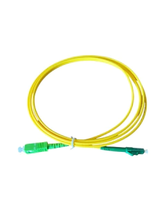 PATCH CORD LC/APC-SC/APC SIMPLEX 2,5M (LASA) - KIT 10UN