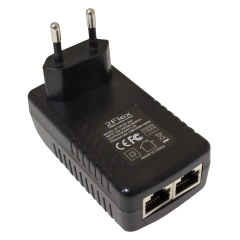FONTE POE GIGA POE GIGA 24V/1A 2FLEX- Kit 20un - Isamig Telecom