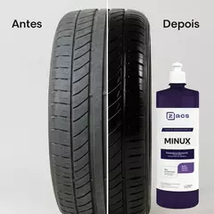 MINUX BRILHO PARA PNEUS PRETINHO 500ML ZACS - KIT 5UN - comprar online
