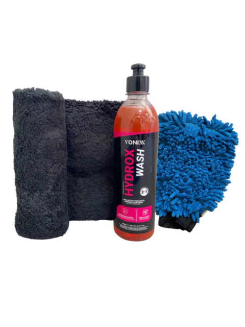 KIT LAVAGEM E PROTEÇÃO AUTOMOTIVA HYDROX WASH VONIXX