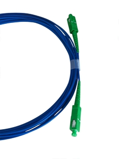 CORDAO OPTICO SIMPLEX SC/APC-SC/APC-5M (SASA)- Kit 100un na internet