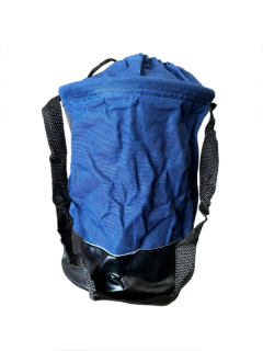 BALDES DE LONA COM FECHO ( AZUL )