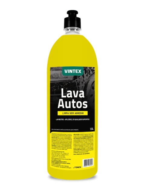 LAVA AUTOS SHAMPOO AUTOMOTIVO PH NEUTRO 1,5L - KIT 2UN