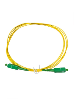 KIT 1 CORDAO SIMPLEX SC/APC + 1 ACOPLADOR APC - 2 METROS - loja online