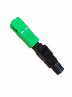 CONECTOR FAST RÁPIDO FIBRA ÓPTICA VERDE SC/APC- KIT 50UN