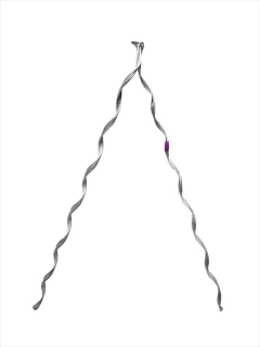 ALÇA PREF. ACO P/ CABO OPTICO 10,4 - 11,0MM (ROXA) (ISAMIG) - KIT 100UN