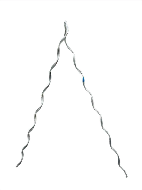 ALÇA PREF. ACO P/CABO OPTICO 7,7 - 8,6 (AZUL) (ISAMIG) - KIT 50UN