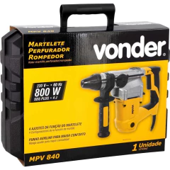 MARTELETE PERFURADOR E ROMPEDOR MPV840 4,0J 220V VONDER na internet