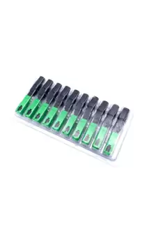 CONECTOR FAST RÁPIDO FIBRA ÓPTICA VERDE SC/APC - KIT 10UN - loja online