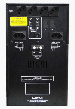 NOBREAK NBK 1000I 2.1 MP - ENTRADA BIVOLT - SAIDA 110- PR714 - Isamig Telecom