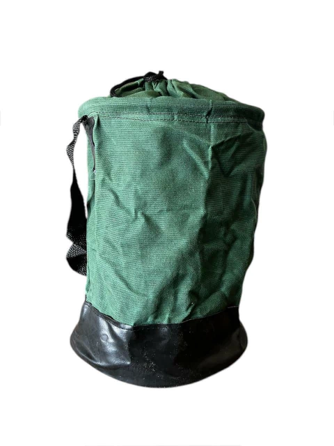 BALDES DE LONA COM FECHO ( VERDE )