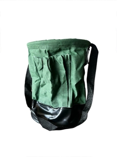 Balde de lona com bolso Telecom Kit c/5un - Isamig Telecom