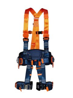 CINTURÃO 6 PONTOS DE CONEXÃO + TALABARTE DUPLO GANCHO 55MM - comprar online
