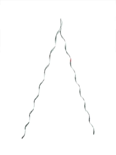 ALÇA PREF. ACO P/CABO OPTICO 7,3 - 8,6 MM (VERMELHA) - KIT 200UN