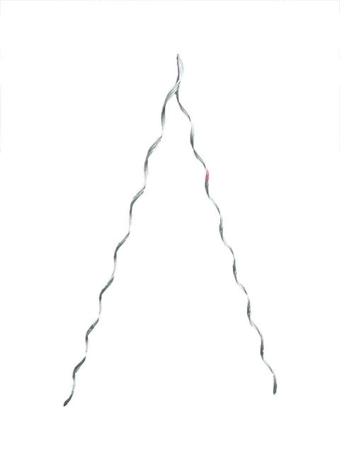 ALÇA PREF. ACO P/CABO OPTICO 7,3 - 8,6 MM (VERMELHA) - KIT 200UN