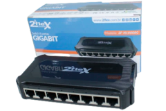 SWITCH 10/100/1000 8P 2FLEX - Isamig Telecom