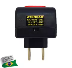AUTOTRAFO BIVOLT 110/220 60VA PAREDE - KIT 5UN - Isamig Telecom