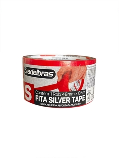 FITA MULTI USO TIPO SILVER TAPE VERMELHA 48mm X 5m - comprar online