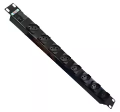 FILTRO DE LINHA REGUA - PROTETOR RACK 8 TOMADAS - KIT 10UN
