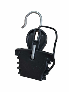 ESTICADOR TIPO ALCA PLASTICA (CUNHA) PP PRETO- KIT 50UN - comprar online