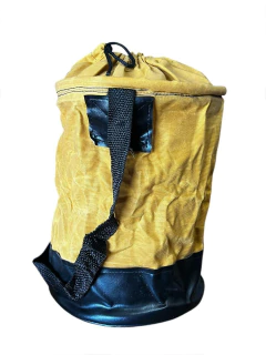 BALDES DE LONA COM FECHO ( AMARELO )