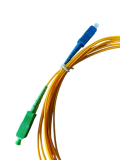 CABO PATCH CORD FIBRA SIMPLEX SC/APC -SC/UPC - 5M (SUSA) - KIT 10UN - comprar online
