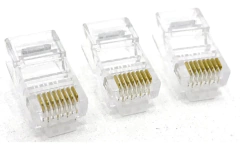 100 CONECTORES RJ45 CAT6 - Isamig Telecom