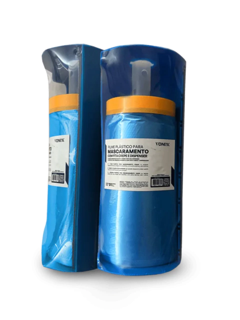 FILME PLÁSTICO MASCARAMENTO FITA CREPE