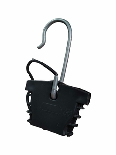 ESTICADOR TIPO ALCA PLASTICA (CUNHA) PP PRETO- KIT 50UN