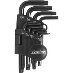 CHAVES HEXALOBULAR 9PC T10-T50 VTX4 CRV VONDER