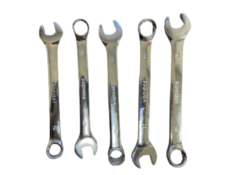 CHAVES COMBINADAS CRV CROMADA ENC VONDER KIT 14 A 18MM