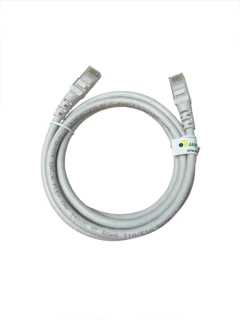 PATCH CORD CAT.6 UTP 100% COBRE - 1,5M - BRANCO - comprar online