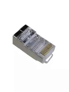 CONECTOR RJ45 CAT5E GOLD MACHO BLINDADO - comprar online