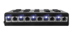 Patch Panel Poe 5 Portas Fast Ethernet -volt- KIT 2UN - Isamig Telecom