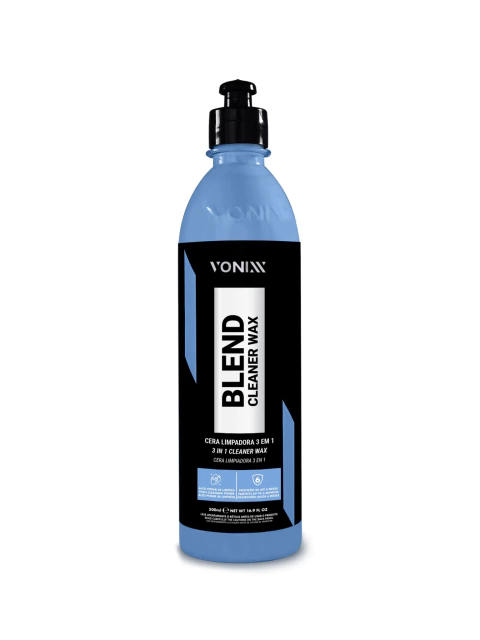 BLEND CLEANER WAX CERA DE CARNAÚBA 3 EM 1 500ML - KIT 12UN