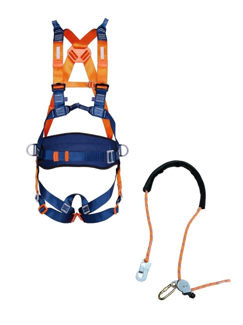 CINTURÃO 6 PONTOS DE CONEXÃO + TALABARTE P/POSICIONAMENTO