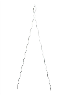 ALÇA PREF. ACO P / CABO OPTICO 6,4 - 7,4 MM (BRANCA LONGA 3V) (ISAMIG) - KIT 50UN