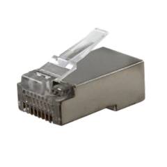 CONECTOR RJ45 CAT5E GOLD MACHO BLINDADO- KIT 25UN - comprar online